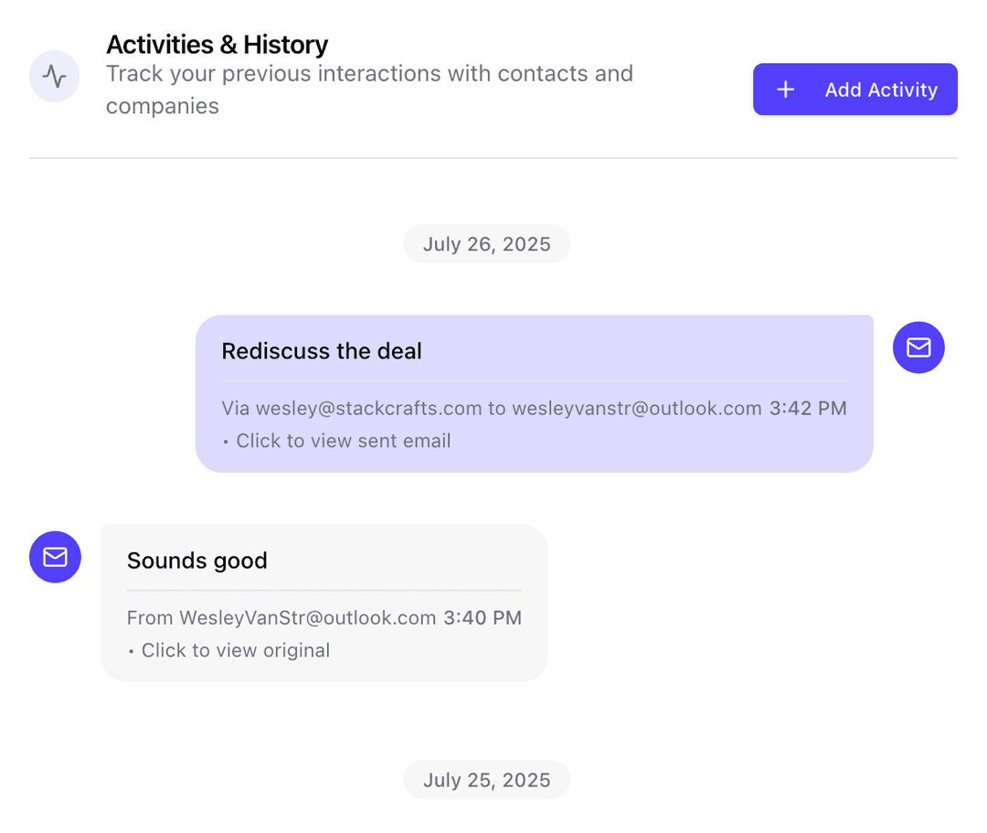 Activity Tracking