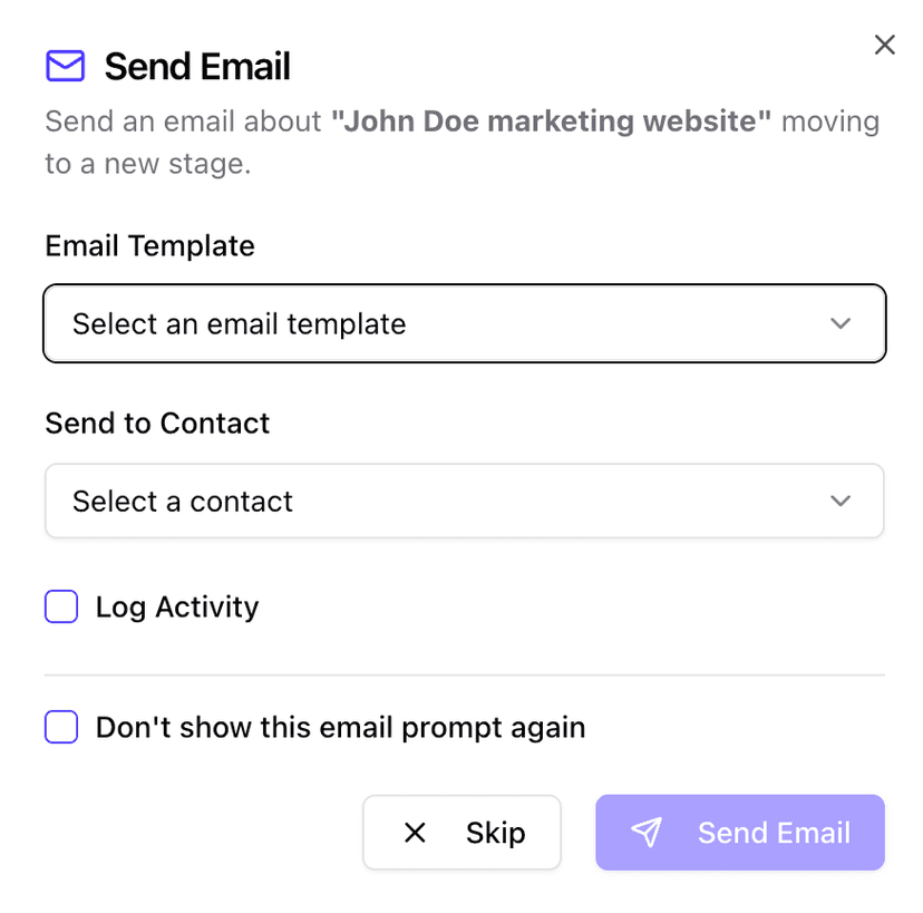 Email Trigger